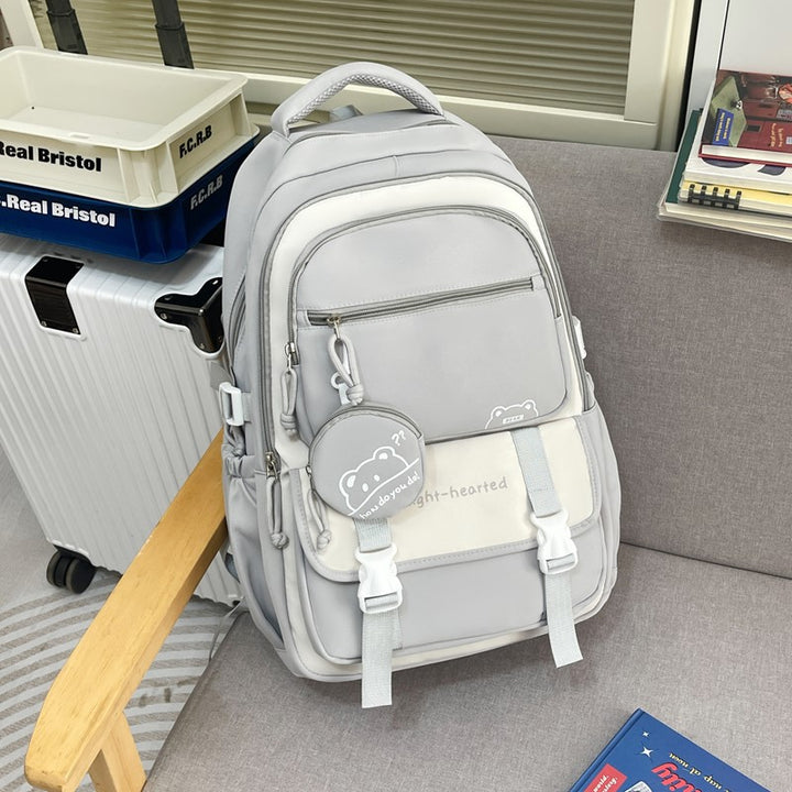Multi-Compartment Lightweight Travel School Backpack