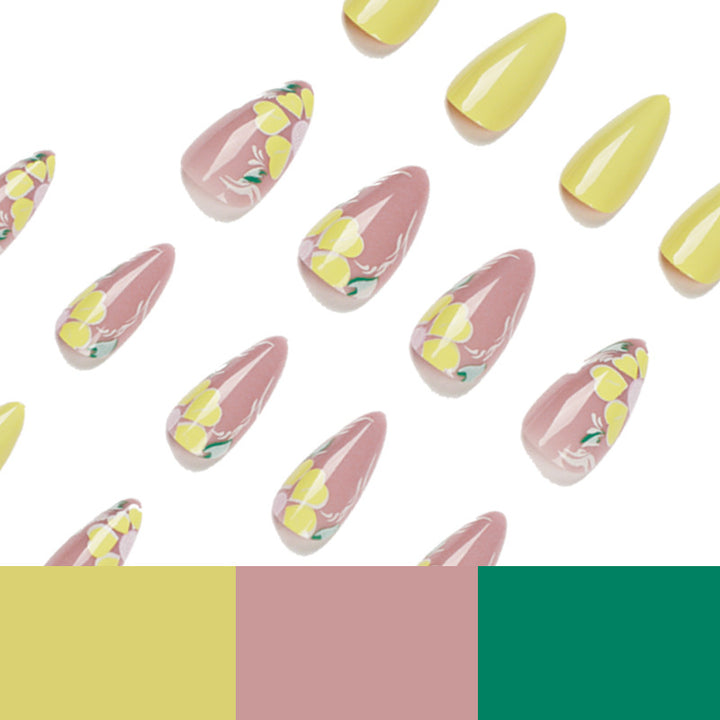Artful Nail Art with Floral Design Kalsten