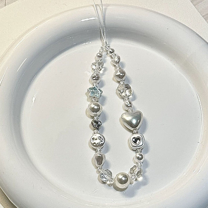 Elegant Beaded Charm Necklace Kalsten 1790136027