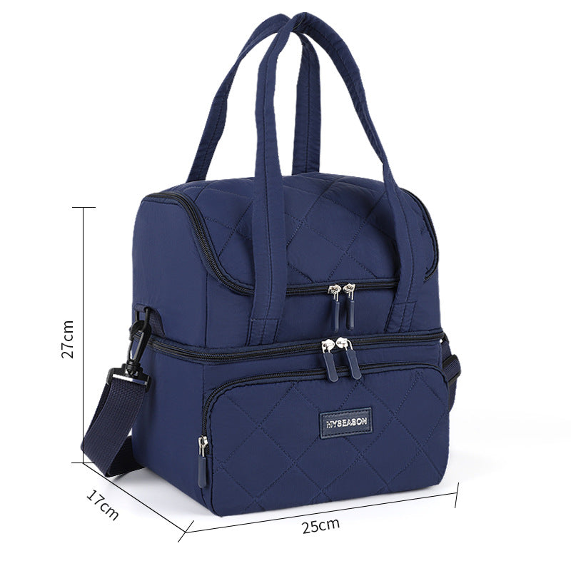 Quilted Insulated Lunch Carrier Kalsten