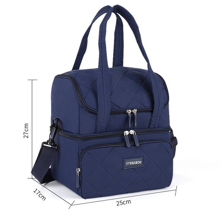 Quilted Insulated Lunch Carrier Kalsten