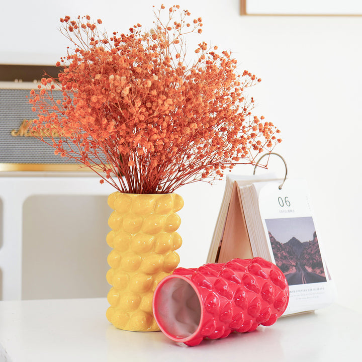 Textured Ceramic Vase