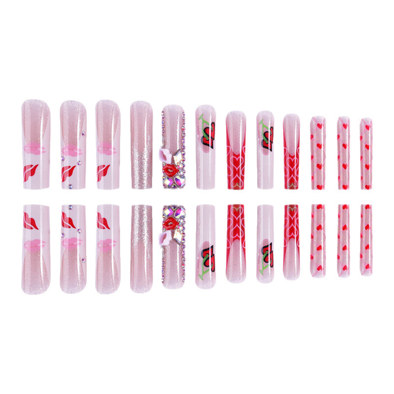 Decorative Press-On Nail Set