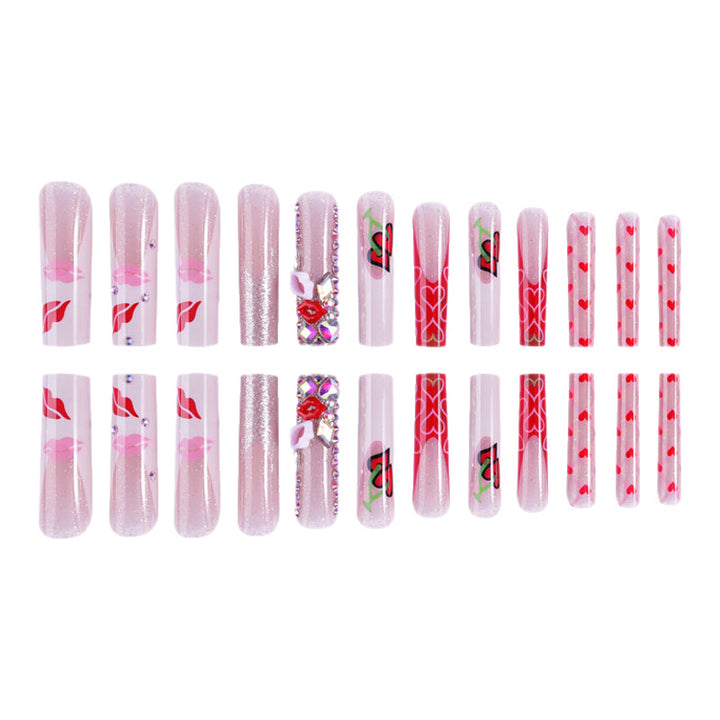 Decorative Press-On Nail Set