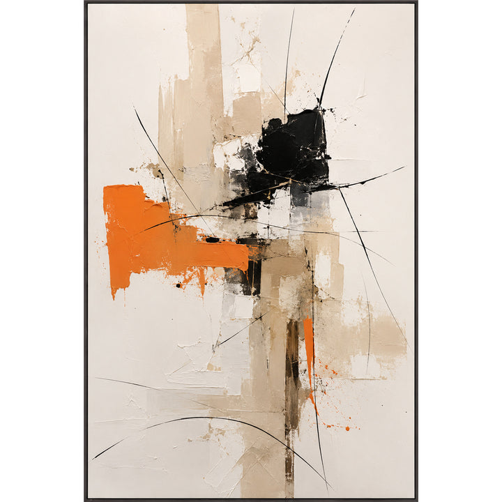 Abstract Expressionist Canvas Art for Home