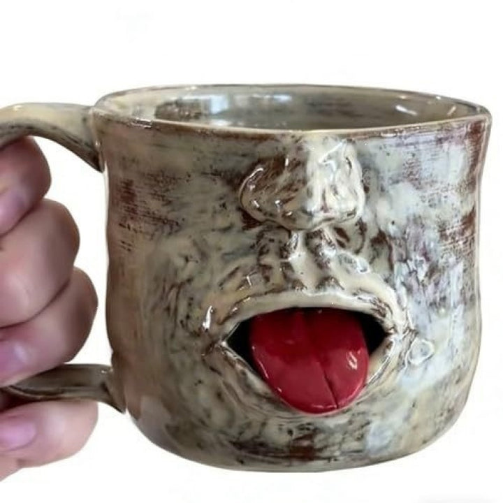 Whimsical Face Mug Kalsten