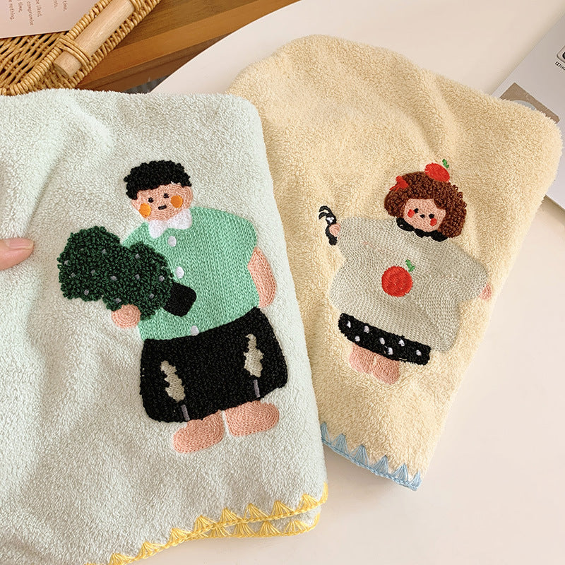 Cozy children's towel with cute motif Kalsten