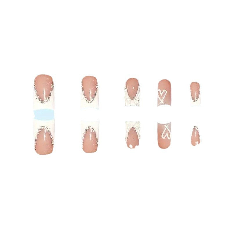 Decorative Press-On Nail Set Kalsten