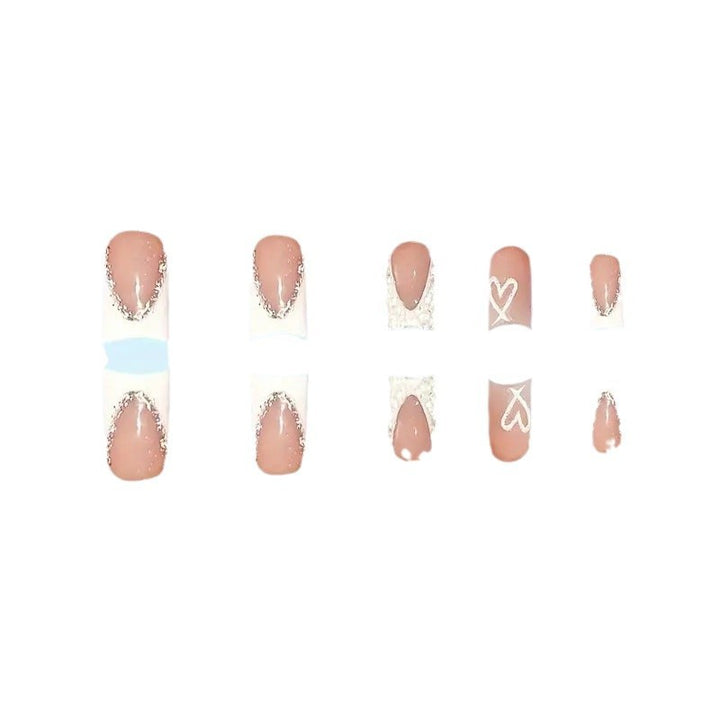 Decorative Press-On Nail Set Kalsten