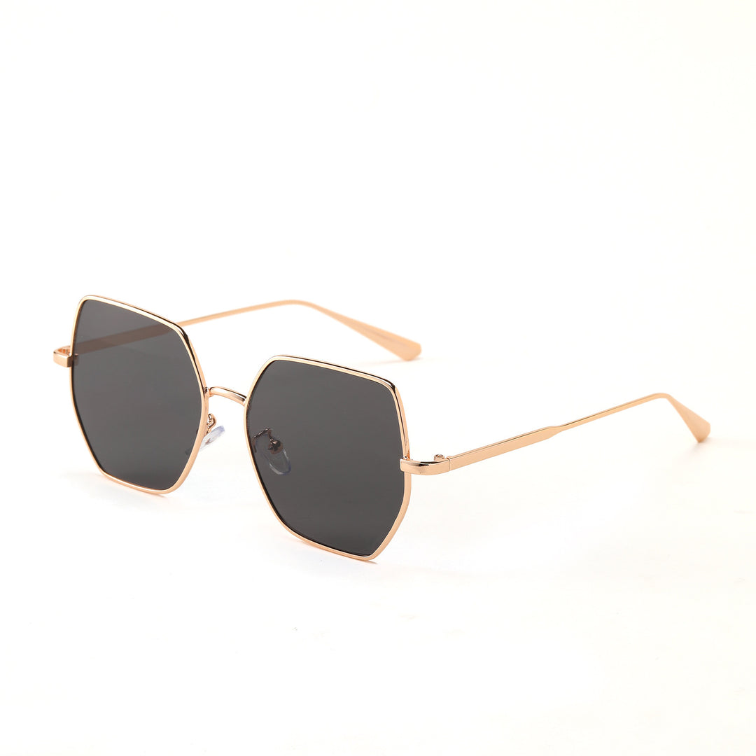 Women fashionable hexagonal sunglasses with UV protection Kalsten
