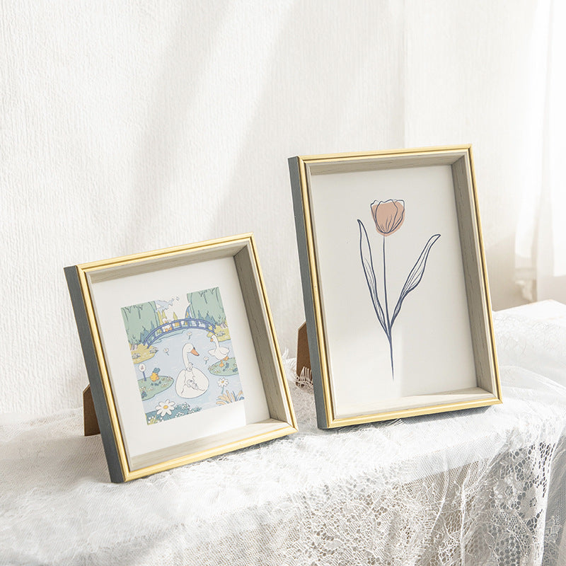 Artistic Framed Quote Illustration