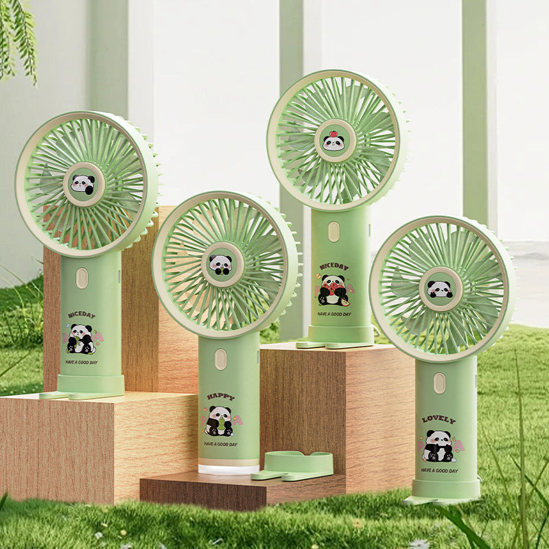 Women Portable Mini Fan with Cute Panda Design Kalsten