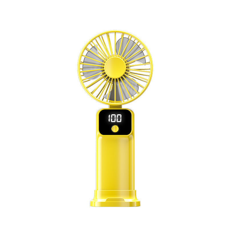 Unisex Rechargeable Digital Display Personal Cooling Fan Kalsten
