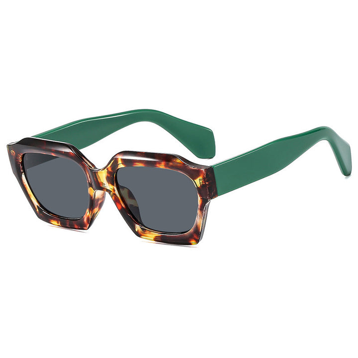 Women's trendy geometric sunglasses with unique design Kalsten