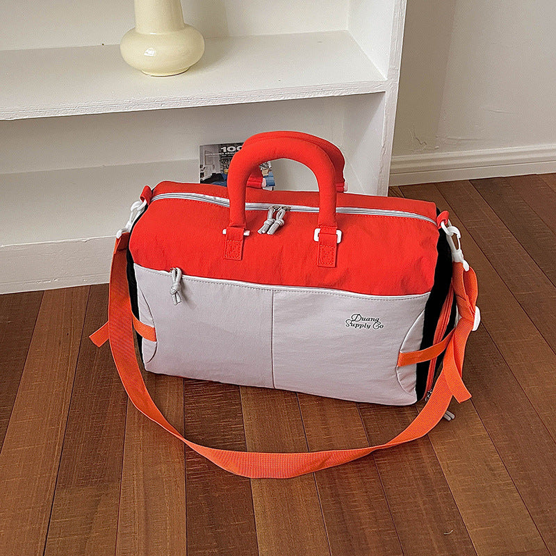 Stylish Multi-Color Weekend Duffle Bag Kalsten