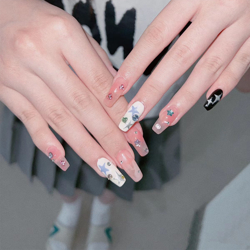 Decorative Press-On Nail Art Set Kalsten
