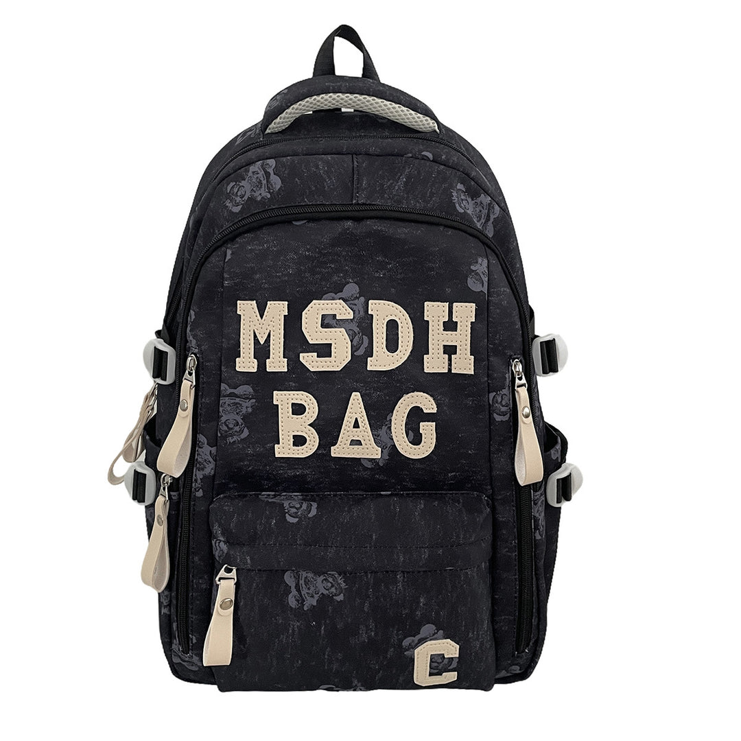 Stylish Embroidered Casual Backpack Kalsten 1791205709