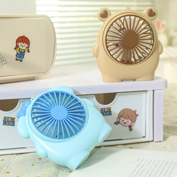 Women’s portable mini fan in playful animal design Kalsten