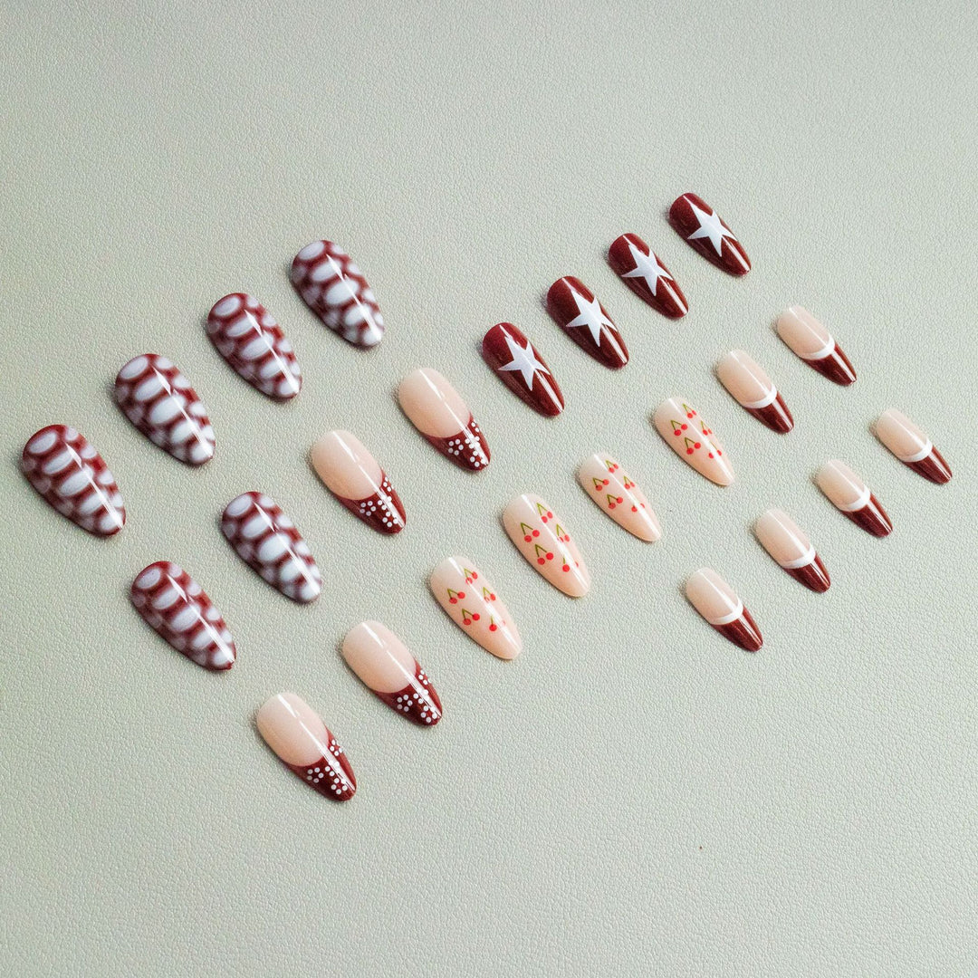 Artistic Star Design Nail Art Kit