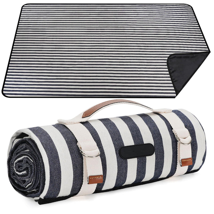 Unisex Picnic blanket with water-repellent underside and carrying handle Kalsten