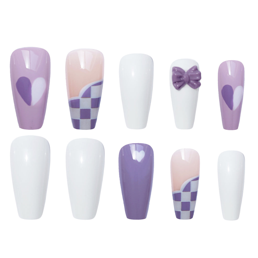 Elegant Long Stiletto Press-On Nails