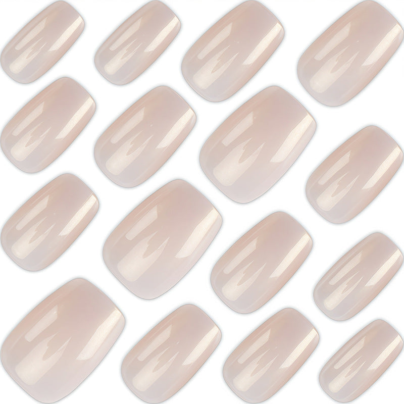 Elegant Natural Finish Press-On Nail Set Kalsten