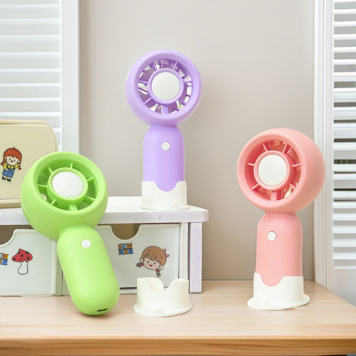Women's Portable Mini USB Fan with Cute Bear Design Kalsten