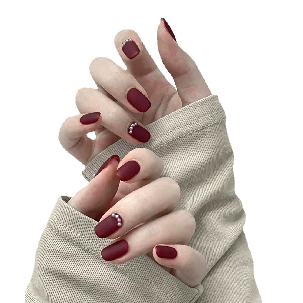 Elegant Matte Press-On Nail Art Kalsten