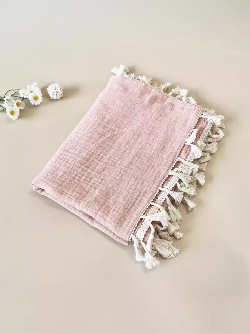 Elegant Cotton Throw Blanket kalsten