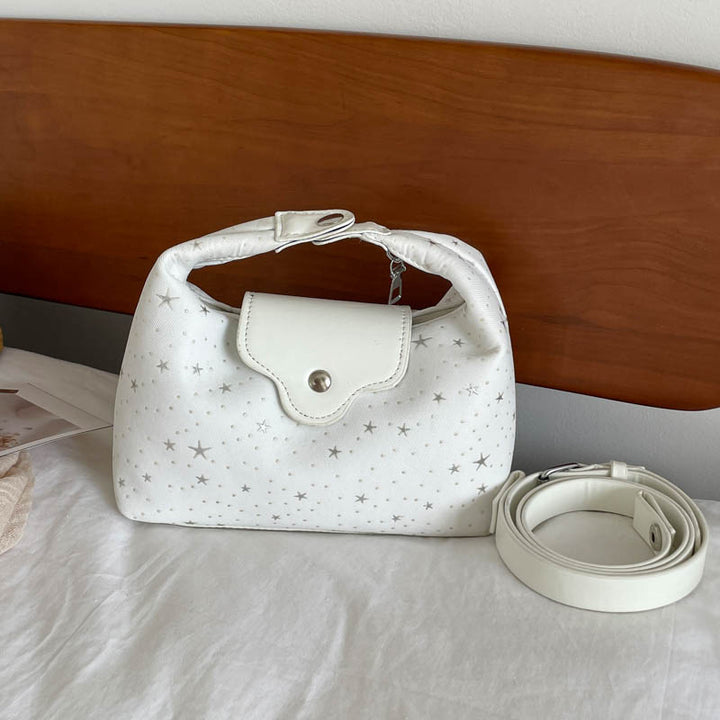 Stylish Starry Print Hobo Bag