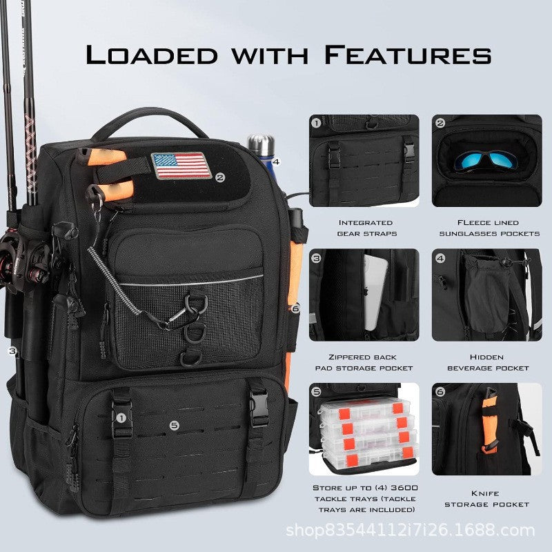 Multi-Functional Fishing Backpack Kalsten