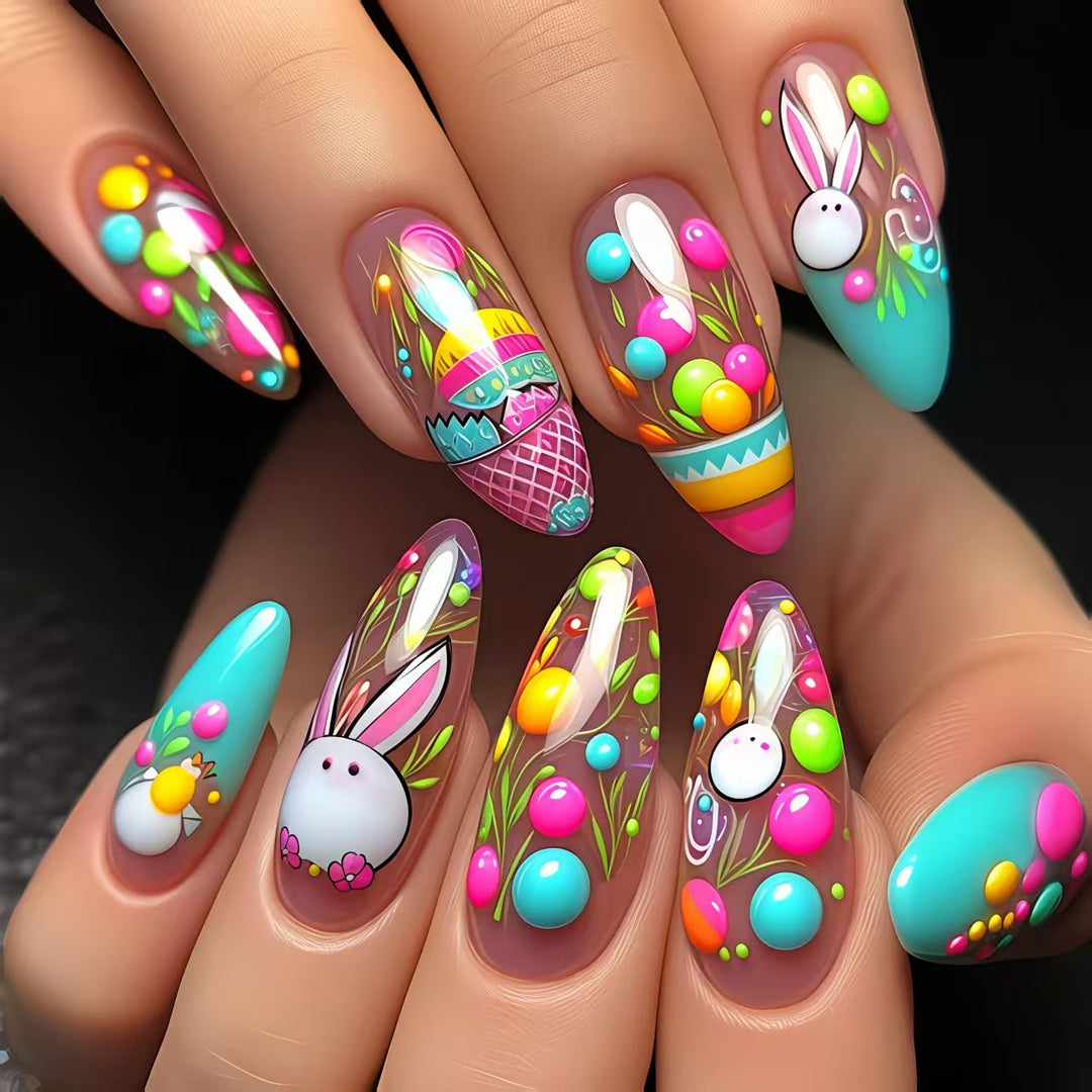 Creative Easter-Themed Nail Art Kalsten