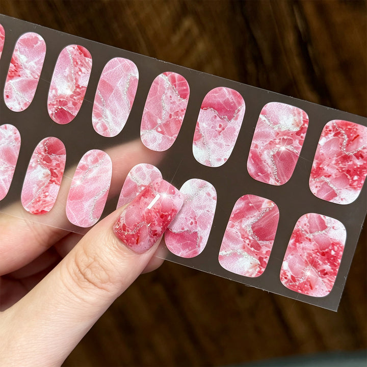 Artistic Watercolor Nail Wraps