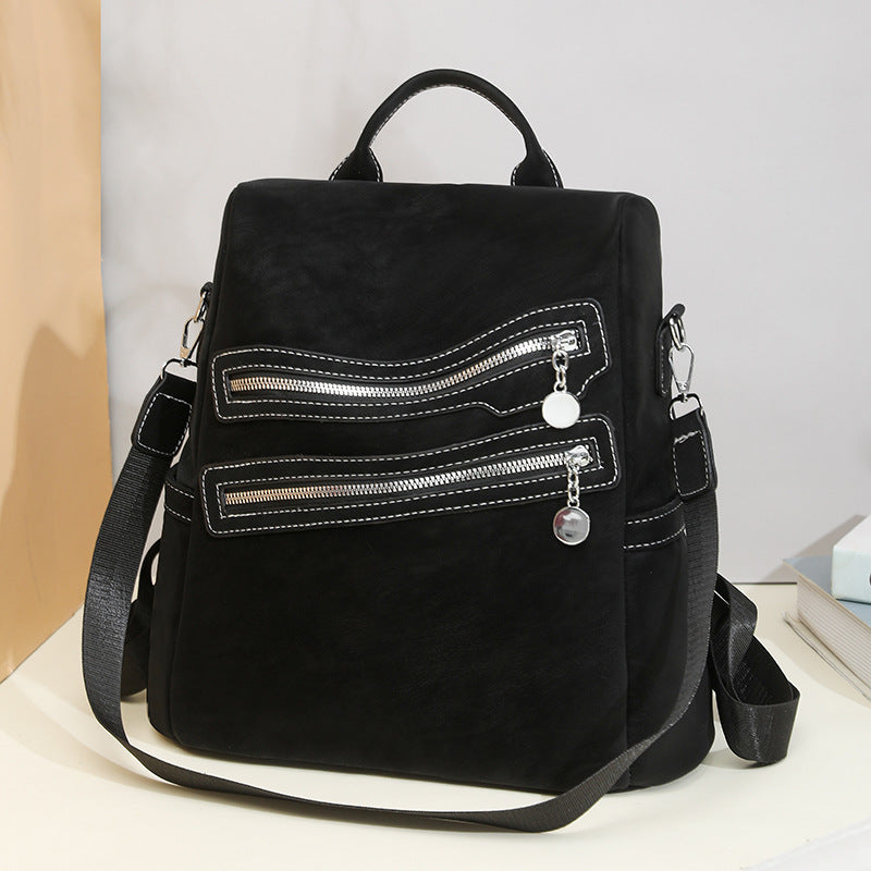 Stylish Multi-Zippered Backpack Kalsten