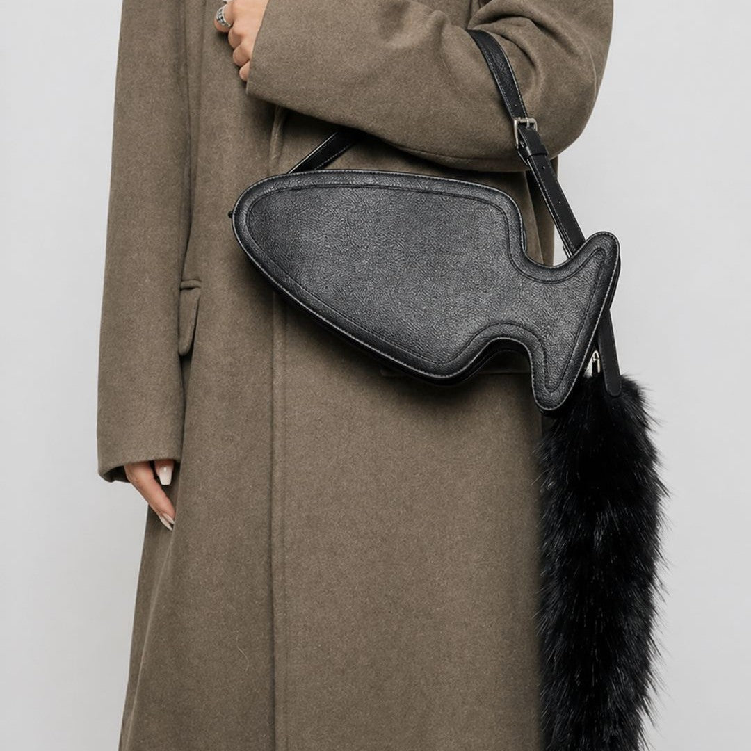 Playful Fish-Shaped Hand Purse