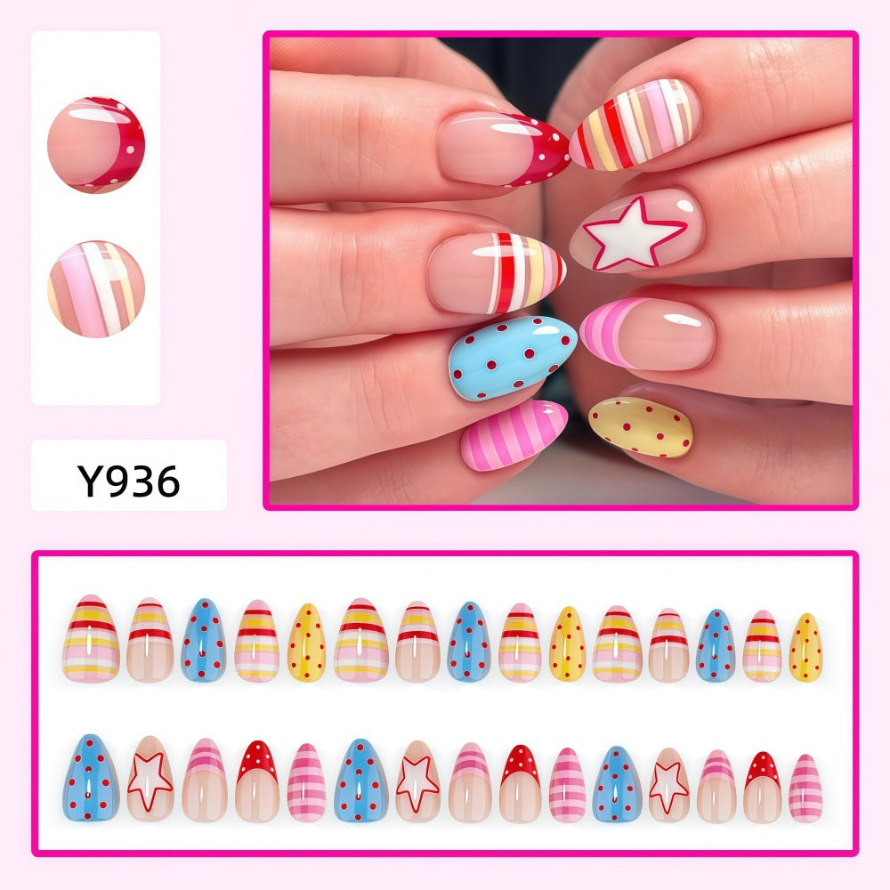 Playful art nail designs Kalsten
