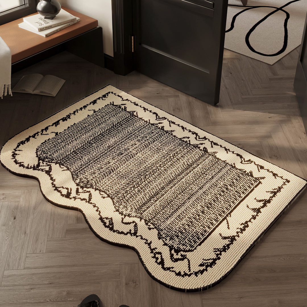 Bohemian Patterned Textured Area Mat