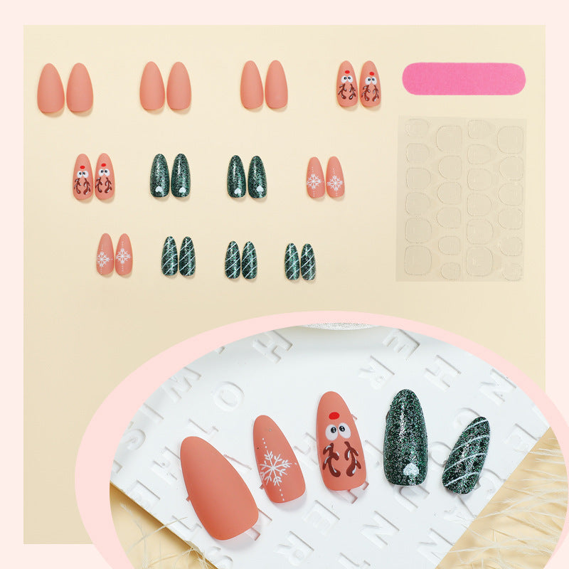 Creative Nail Art Set with Winter Design Kalsten