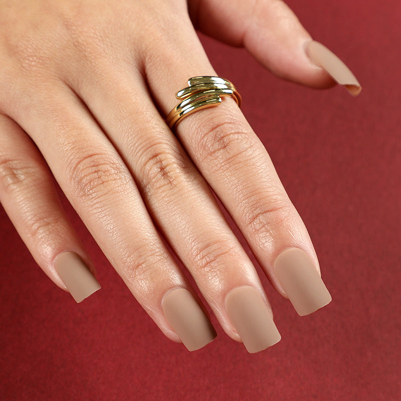 Artificial nails in elegant matte finish Kalsten