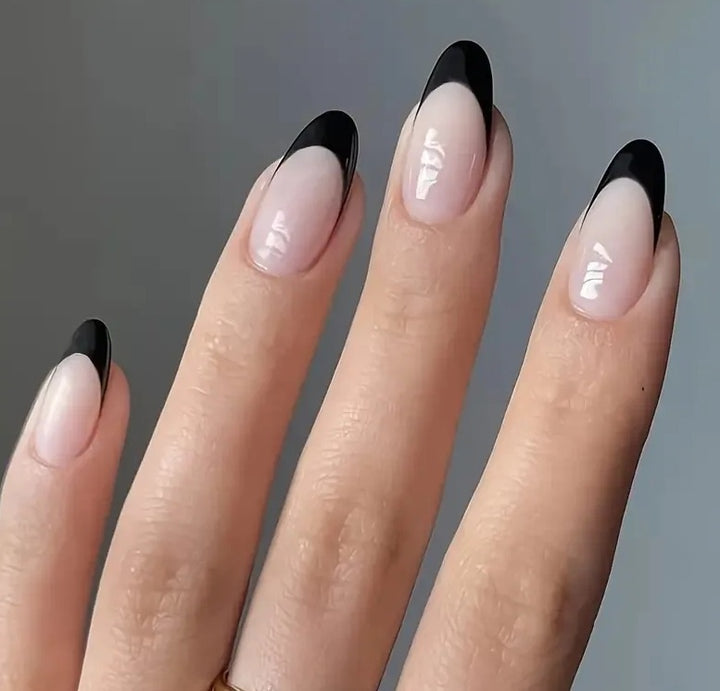 Elegant French Tip Acrylic Nail Enhancements Kalsten 1789915301