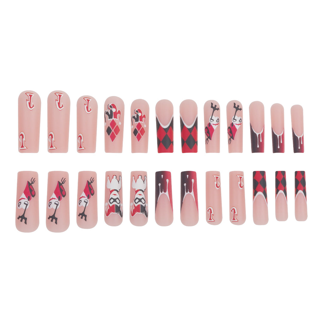 Artistic Themed Press-On Nails Kalsten