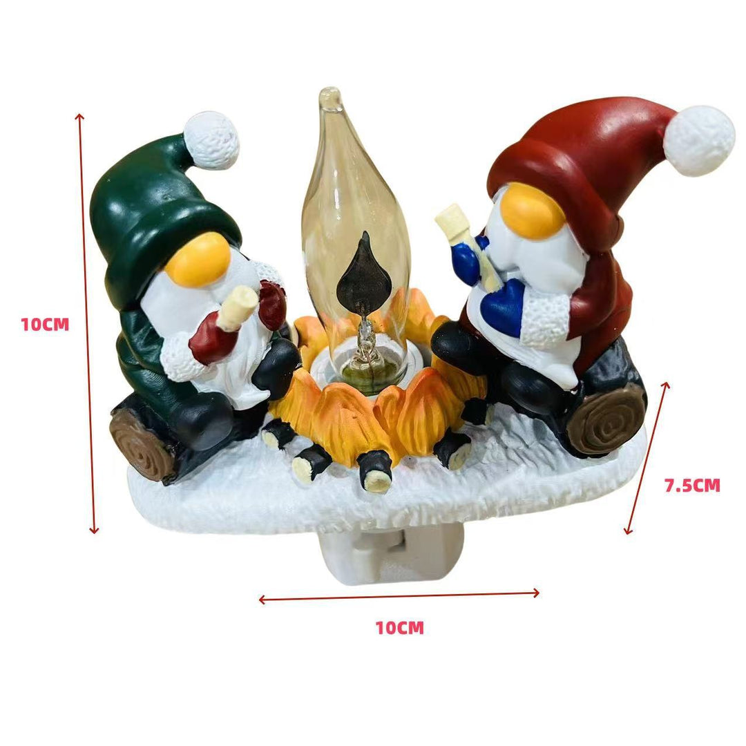 Creative Ghost Campfire Figurine Set Kalsten