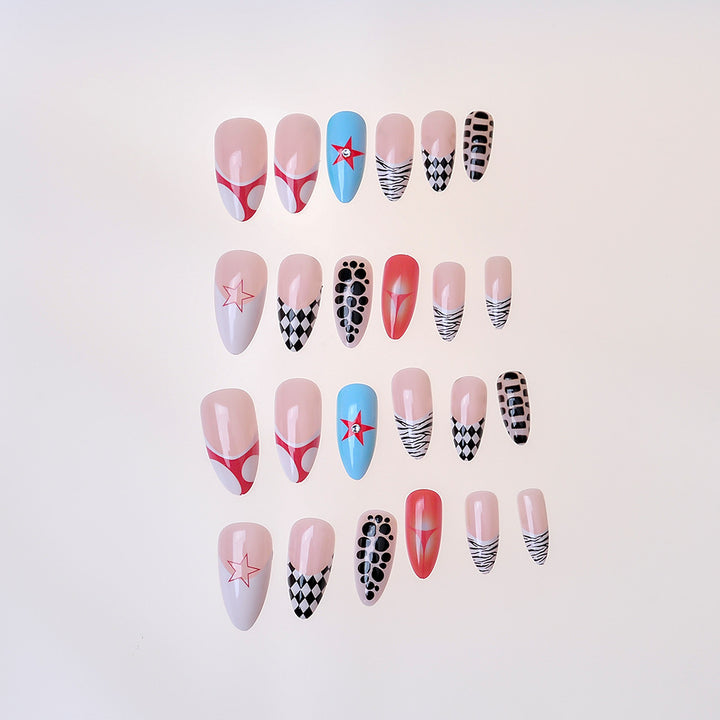 Artistic Press-On Nail Set Kalsten