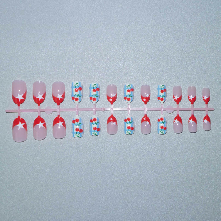 Cherry Blossom-Themed Nail Art Kit