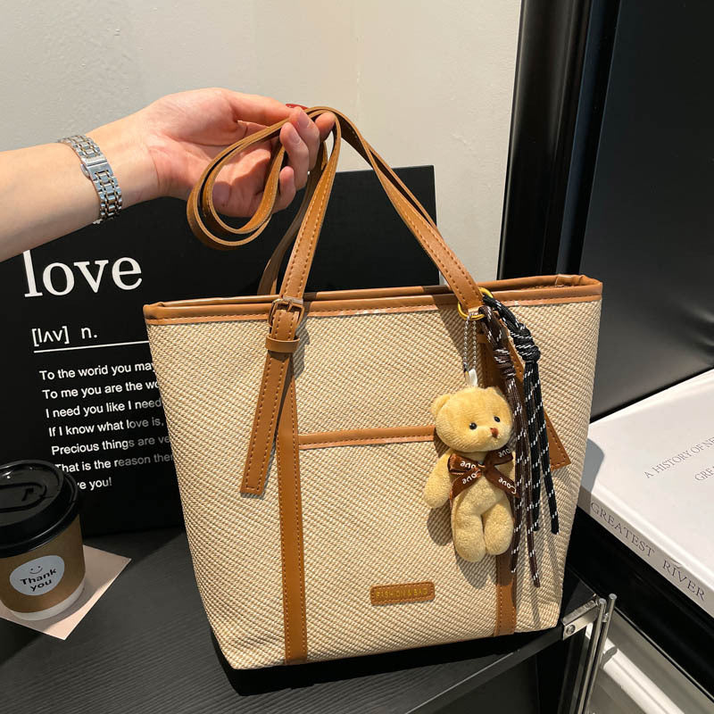 Elegant Textured Tote Bag