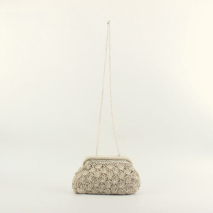 Clutch bag in elegant crochet style Kalsten