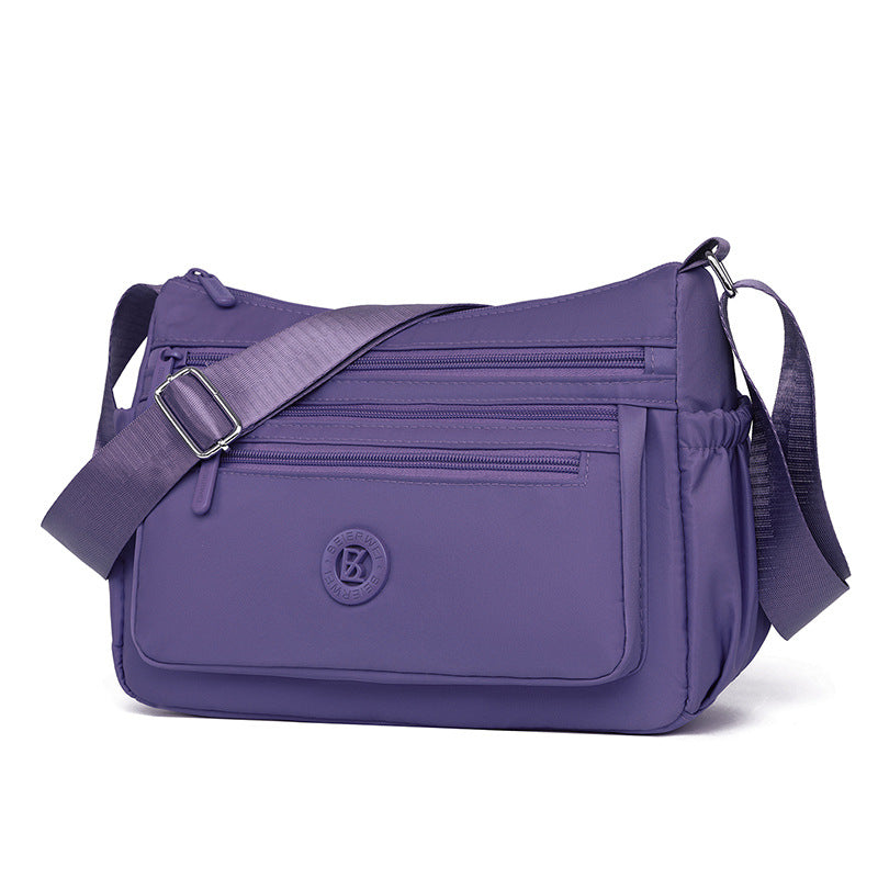 Versatile Multi-Compartment Shoulder Bag