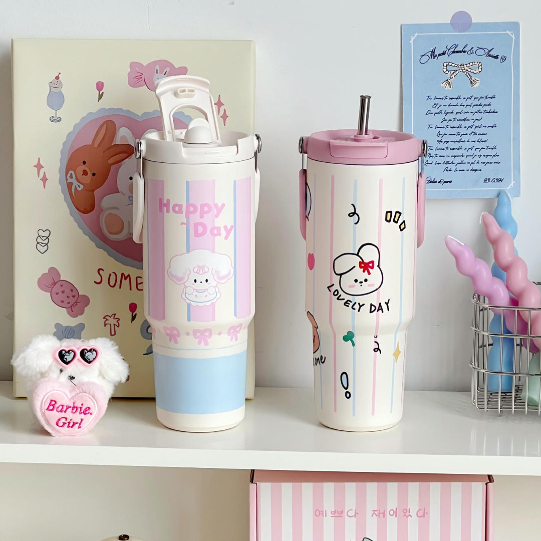 Women's sweet and playful insulated bottle Kalsten