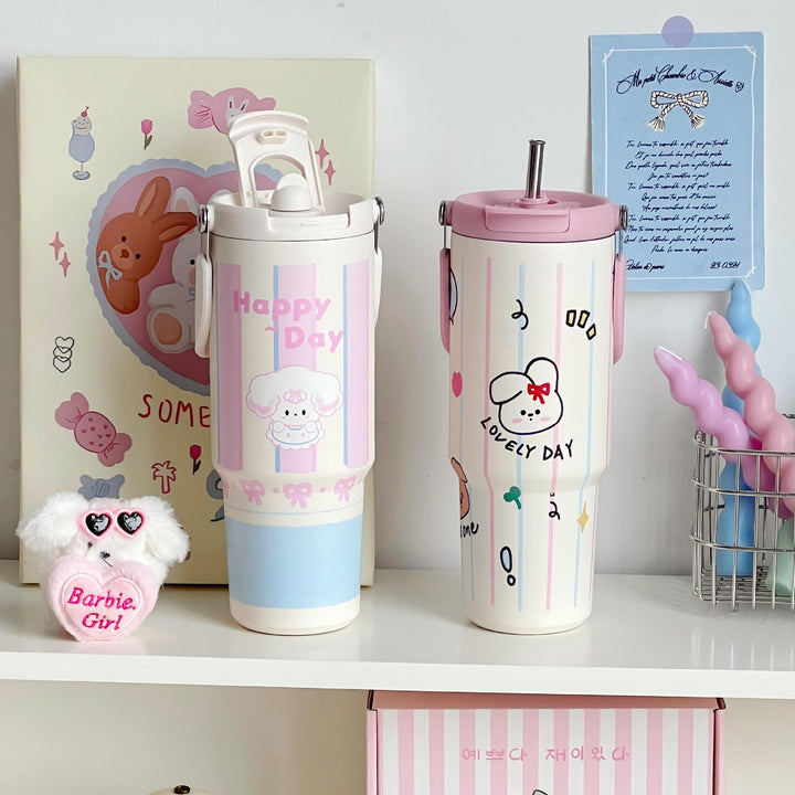 Women's sweet and playful insulated bottle Kalsten