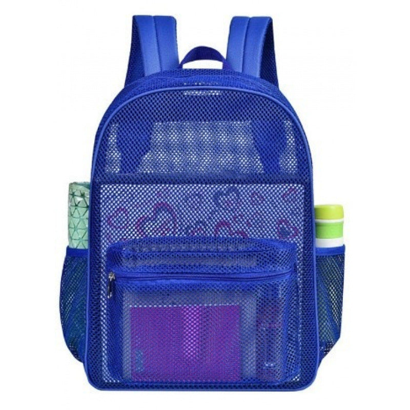 Breathable school backpack with multifunctional exterior pockets Kalsten